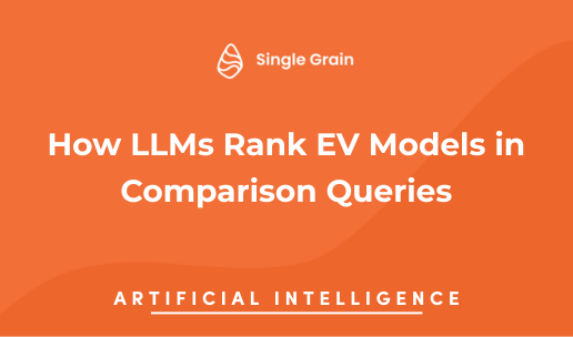How LLMs Rank EV Models in Comparison Queries