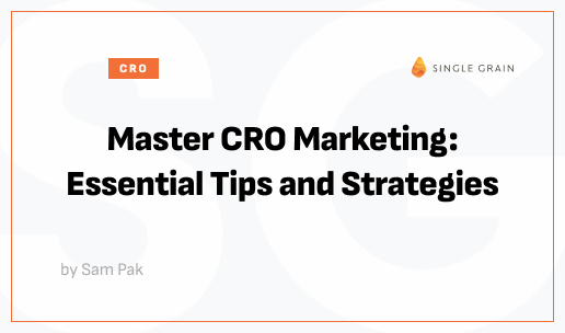Master CRO Marketing: Essential Tips and Strategies